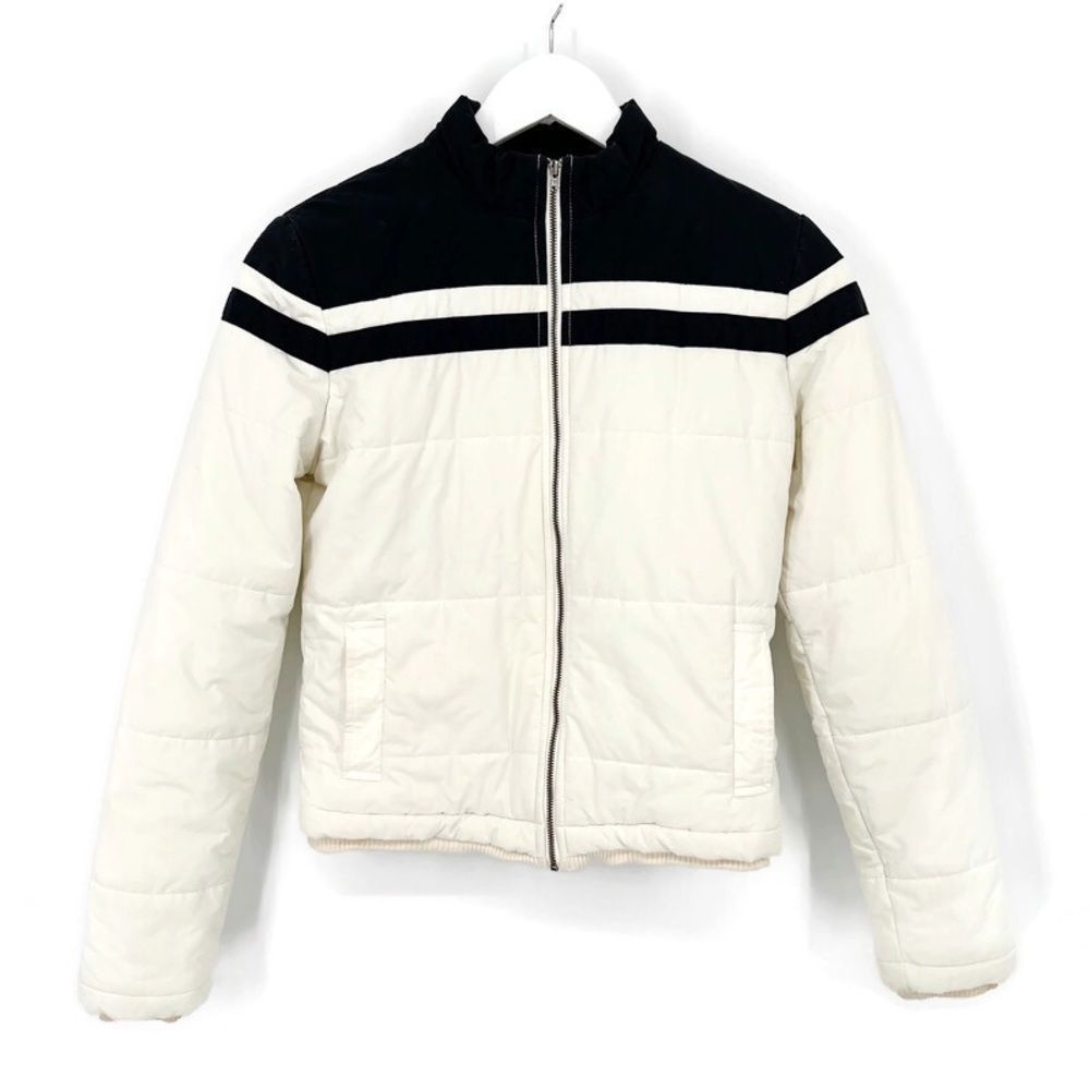 James Perse Sporty Light Puffer Jacket Sz 1